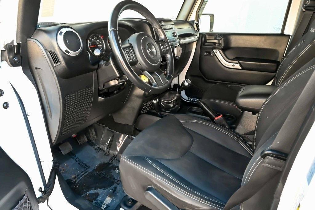 used 2017 Jeep Wrangler Unlimited car, priced at $23,391