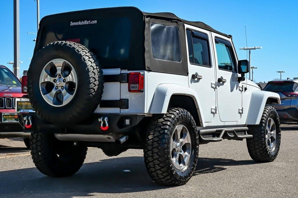 used 2017 Jeep Wrangler Unlimited car, priced at $23,391