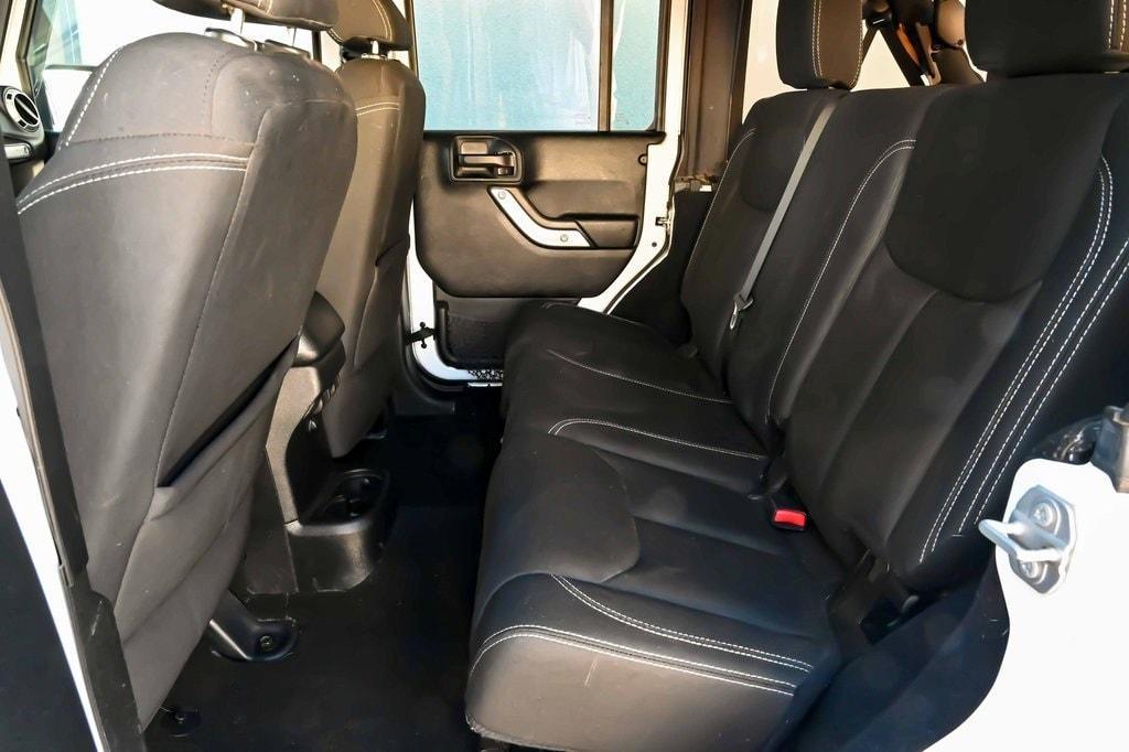 used 2017 Jeep Wrangler Unlimited car, priced at $23,511