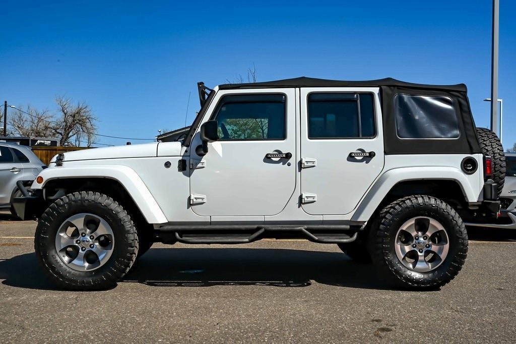 used 2017 Jeep Wrangler Unlimited car, priced at $23,391