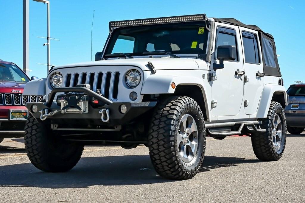 used 2017 Jeep Wrangler Unlimited car, priced at $23,811