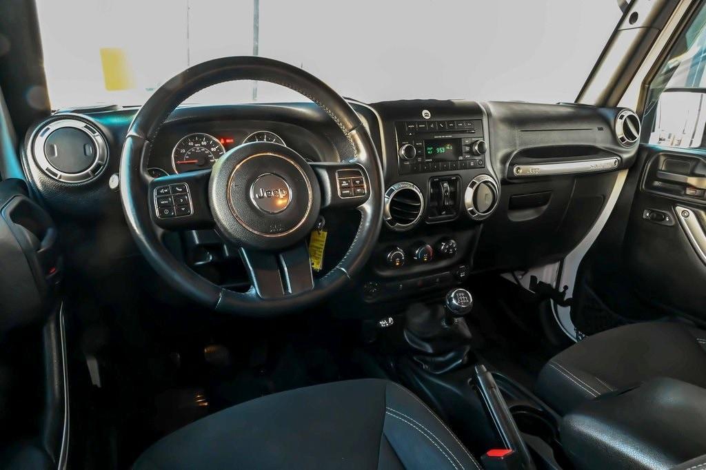 used 2017 Jeep Wrangler Unlimited car, priced at $23,511