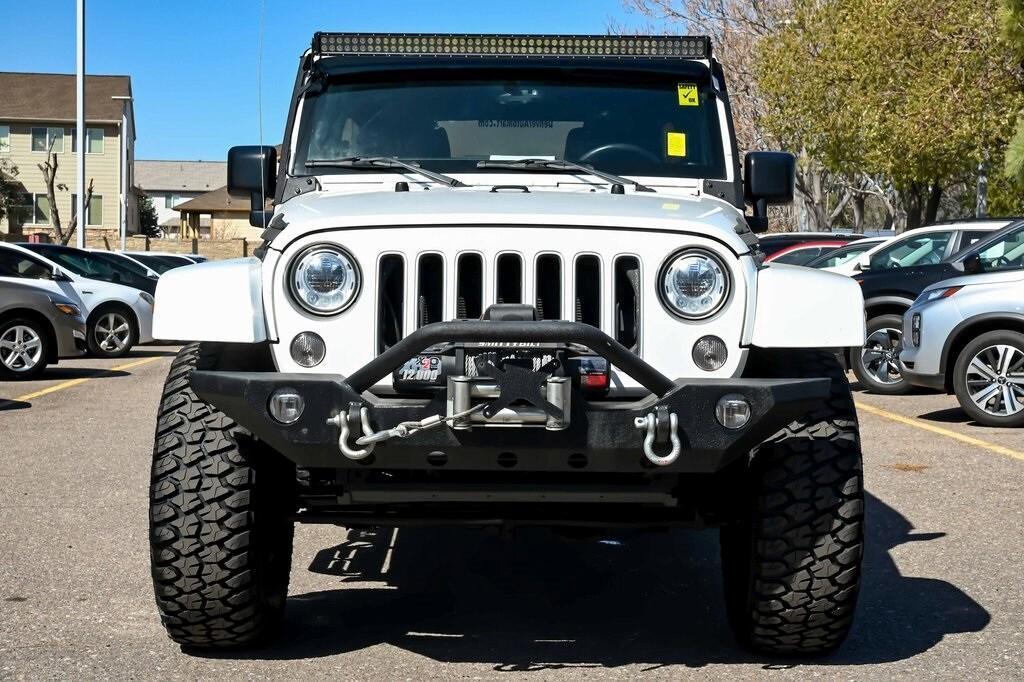 used 2017 Jeep Wrangler Unlimited car, priced at $23,811