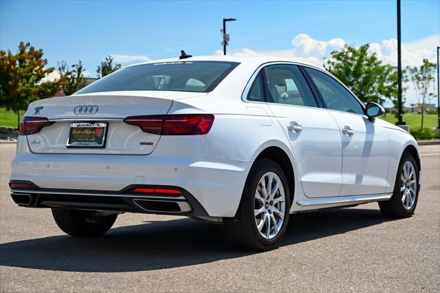 used 2022 Audi A4 car, priced at $29,275