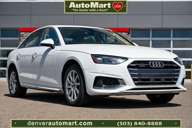 used 2022 Audi A4 car, priced at $29,275