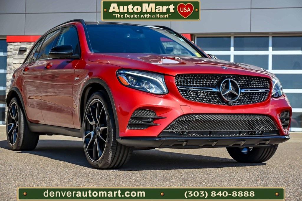 used 2019 Mercedes-Benz AMG GLC 43 car, priced at $35,345
