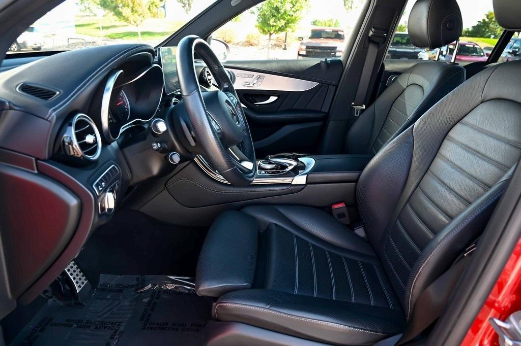 used 2019 Mercedes-Benz AMG GLC 43 car, priced at $35,345