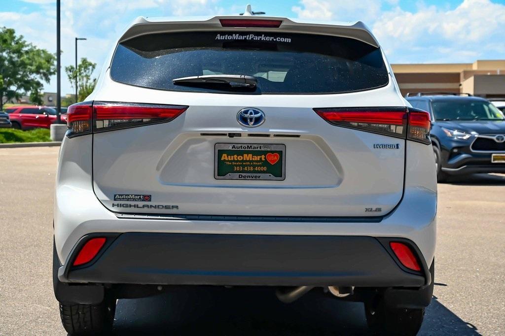 used 2023 Toyota Highlander Hybrid car, priced at $44,799