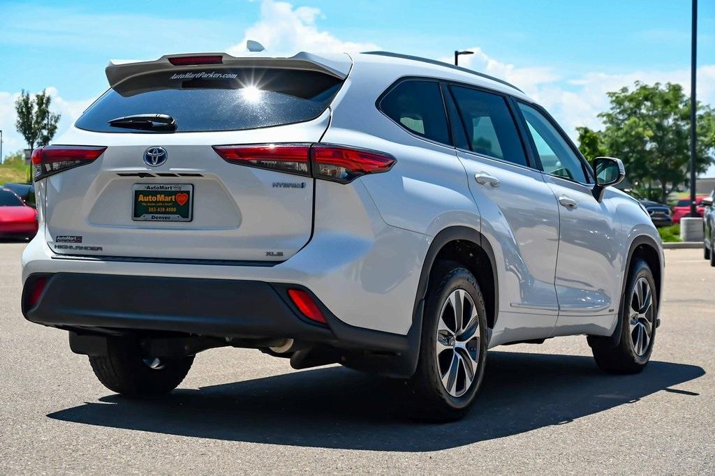 used 2023 Toyota Highlander Hybrid car, priced at $44,799