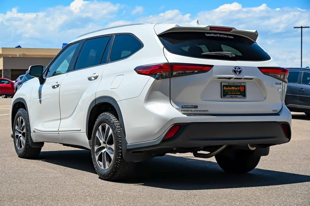 used 2023 Toyota Highlander Hybrid car, priced at $44,799