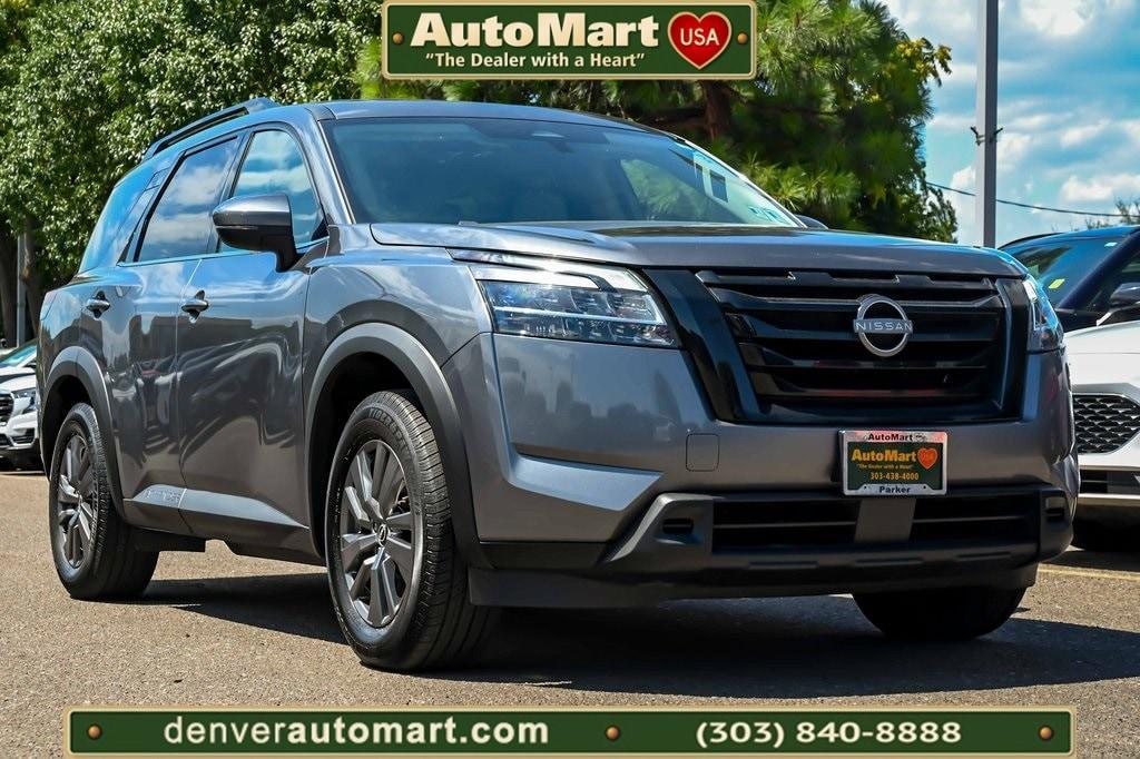 used 2022 Nissan Pathfinder car, priced at $25,219