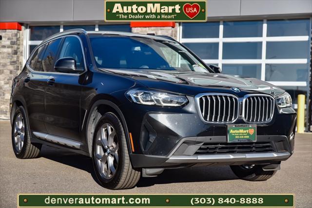 used 2022 BMW X3 car, priced at $33,495