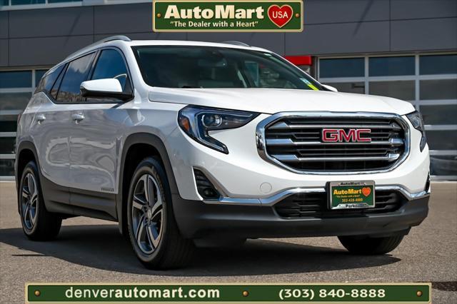 used 2021 GMC Terrain car, priced at $22,897