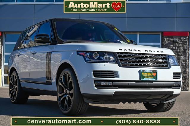 used 2017 Land Rover Range Rover car, priced at $46,259