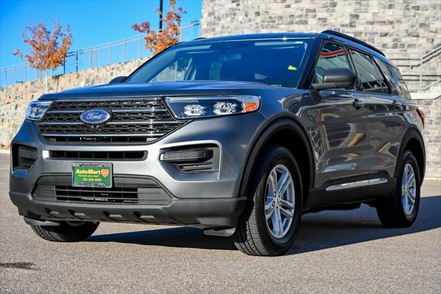 used 2021 Ford Explorer car, priced at $27,747