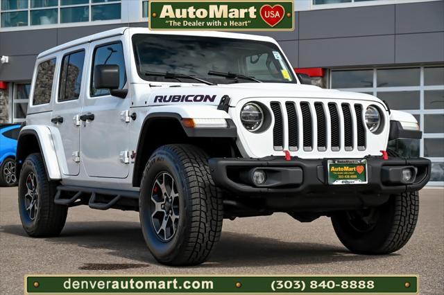 used 2020 Jeep Wrangler Unlimited car, priced at $33,697