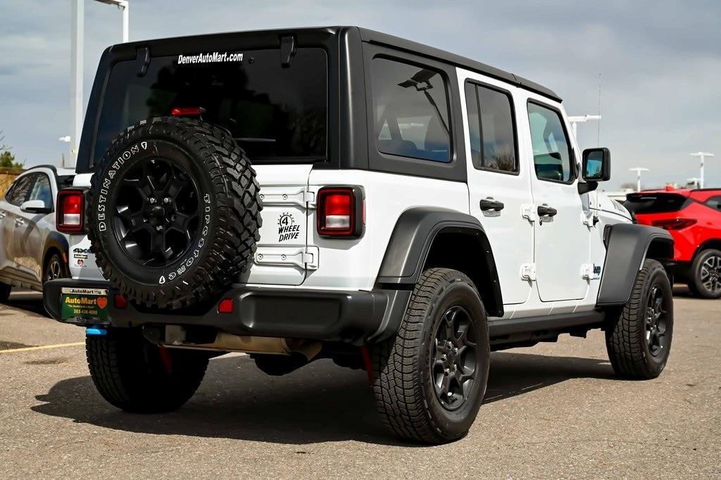 used 2023 Jeep Wrangler 4xe car, priced at $29,297