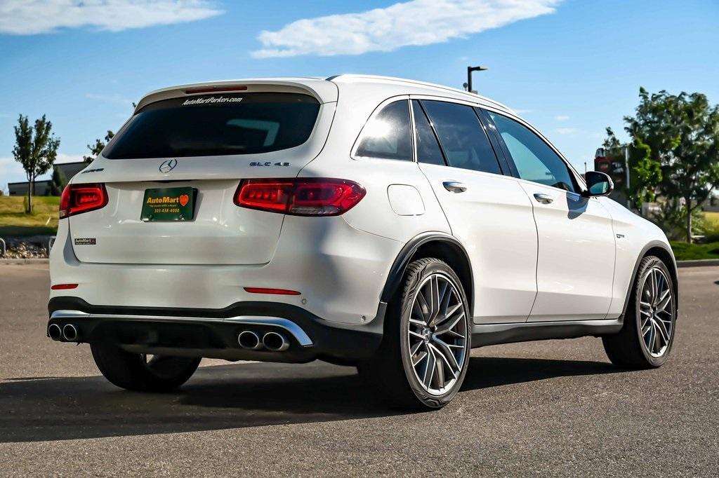 used 2022 Mercedes-Benz AMG GLC 43 car, priced at $43,215