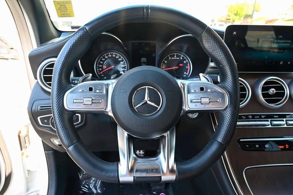 used 2022 Mercedes-Benz AMG GLC 43 car, priced at $43,215