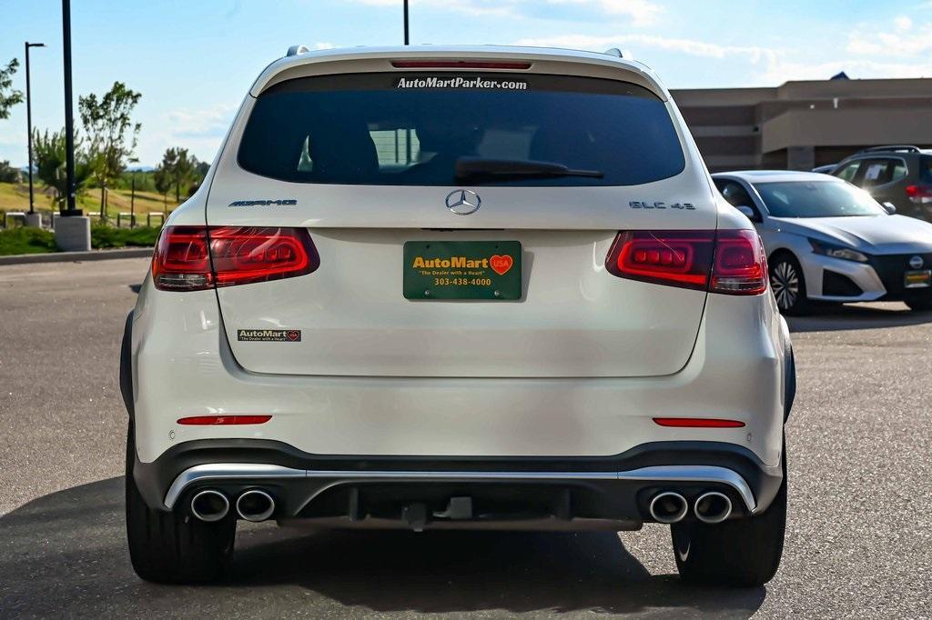 used 2022 Mercedes-Benz AMG GLC 43 car, priced at $43,215