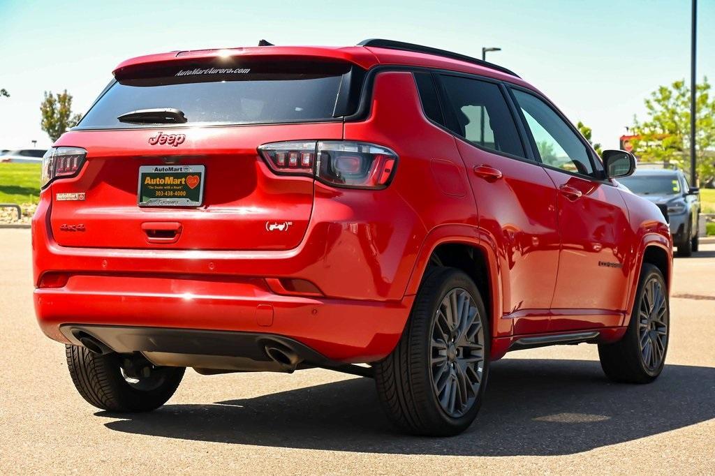 used 2023 Jeep Compass car, priced at $22,497