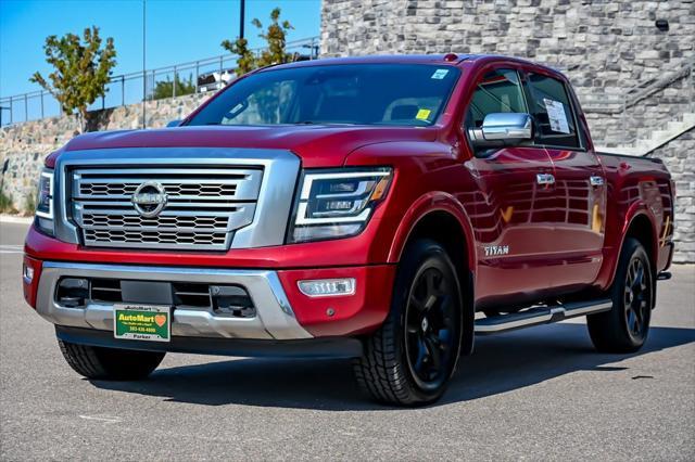 used 2021 Nissan Titan car, priced at $34,997