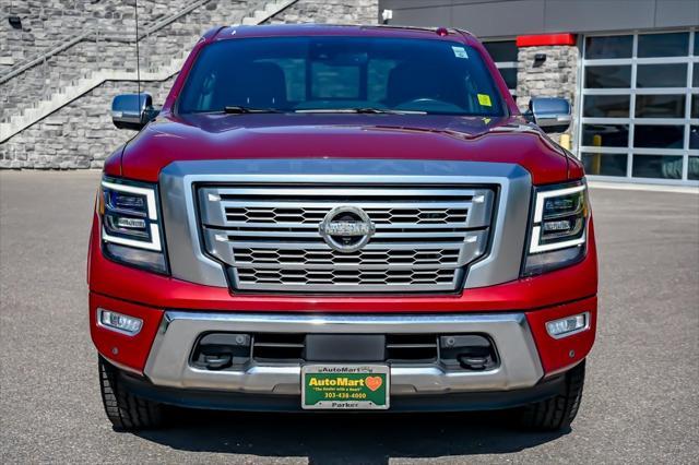 used 2021 Nissan Titan car, priced at $34,997