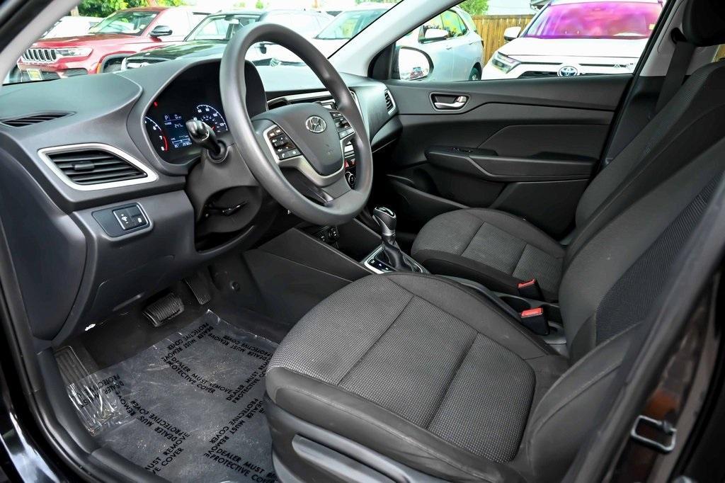 used 2022 Hyundai Accent car, priced at $16,339