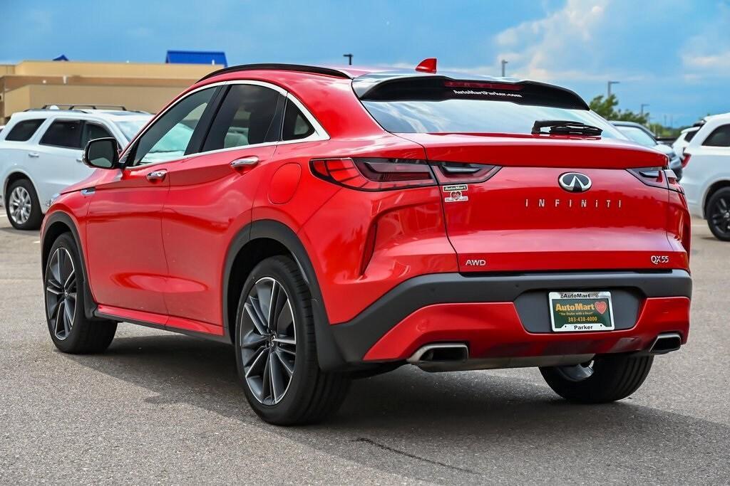 used 2022 INFINITI QX55 car, priced at $29,867