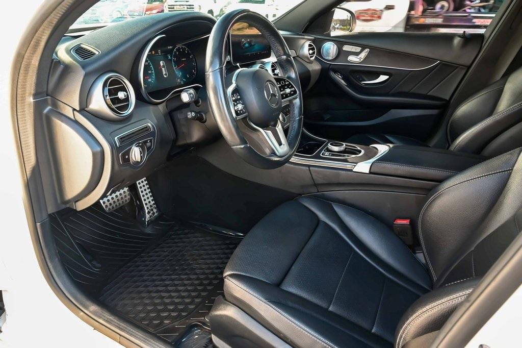 used 2021 Mercedes-Benz C-Class car, priced at $26,987