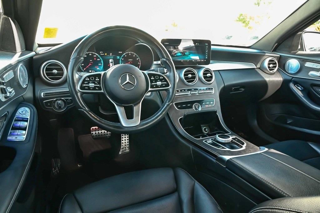 used 2021 Mercedes-Benz C-Class car, priced at $26,987