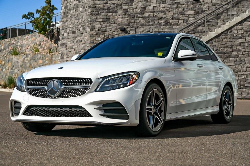 used 2021 Mercedes-Benz C-Class car, priced at $26,987