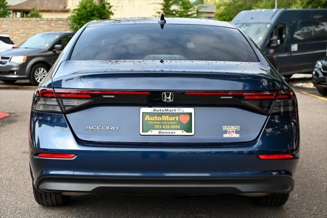 used 2024 Honda Accord car, priced at $29,451