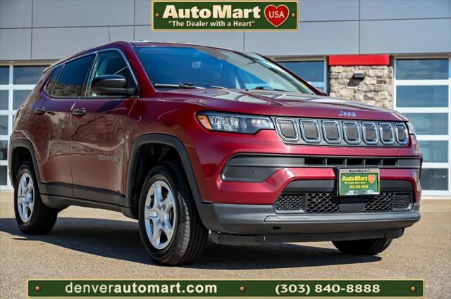 used 2022 Jeep Compass car, priced at $20,798