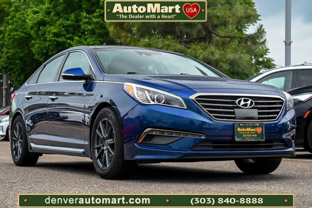used 2015 Hyundai Sonata car, priced at $14,321