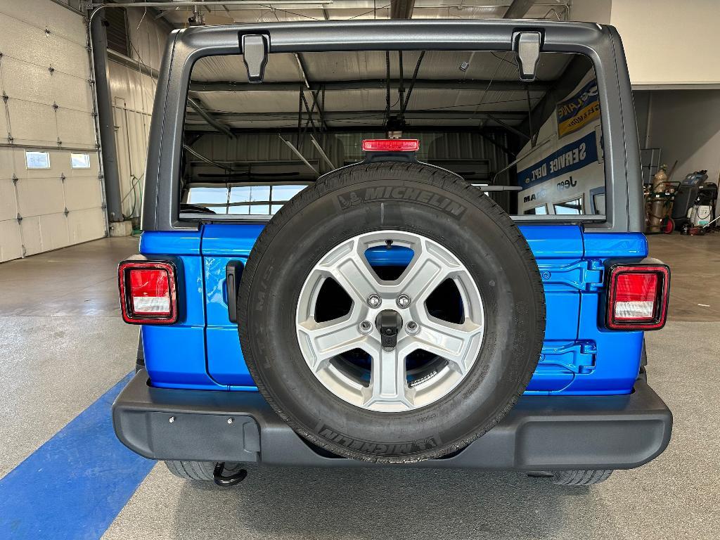 used 2021 Jeep Wrangler Unlimited car, priced at $32,475