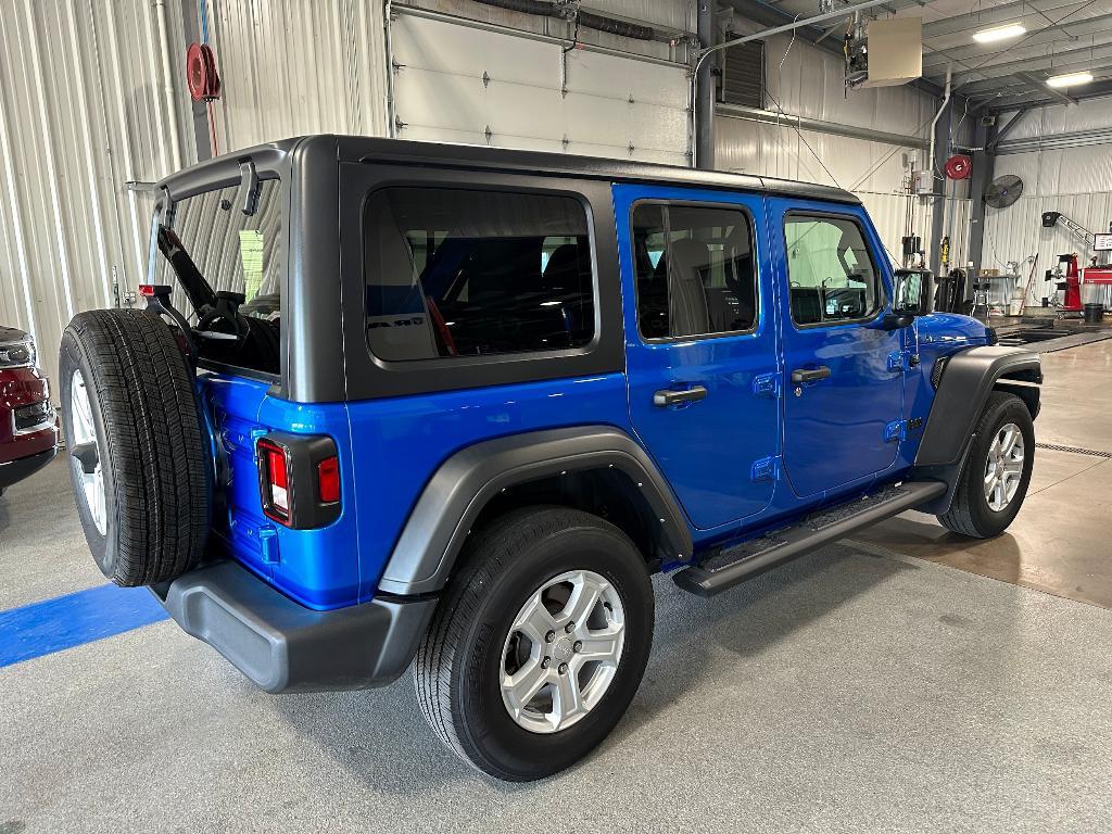 used 2021 Jeep Wrangler Unlimited car, priced at $32,475