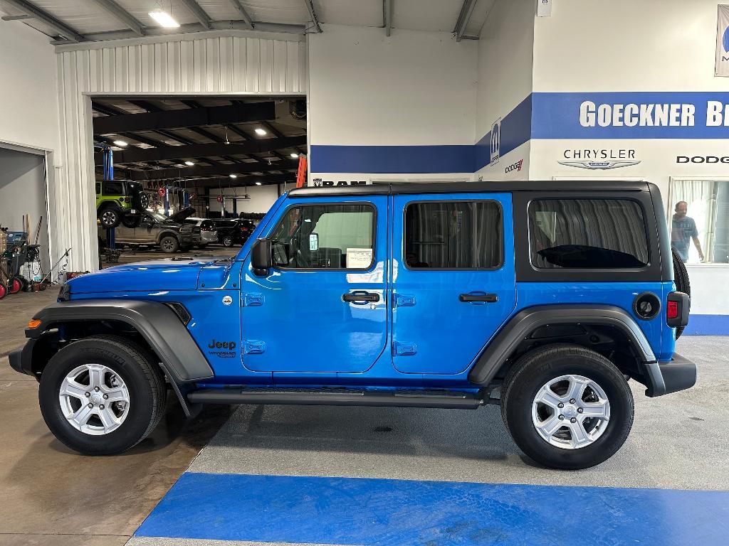 used 2021 Jeep Wrangler Unlimited car, priced at $32,475