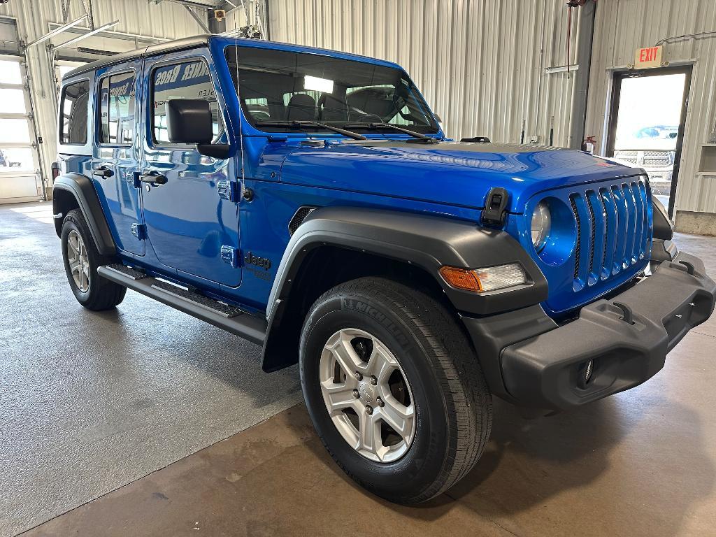 used 2021 Jeep Wrangler Unlimited car, priced at $32,475