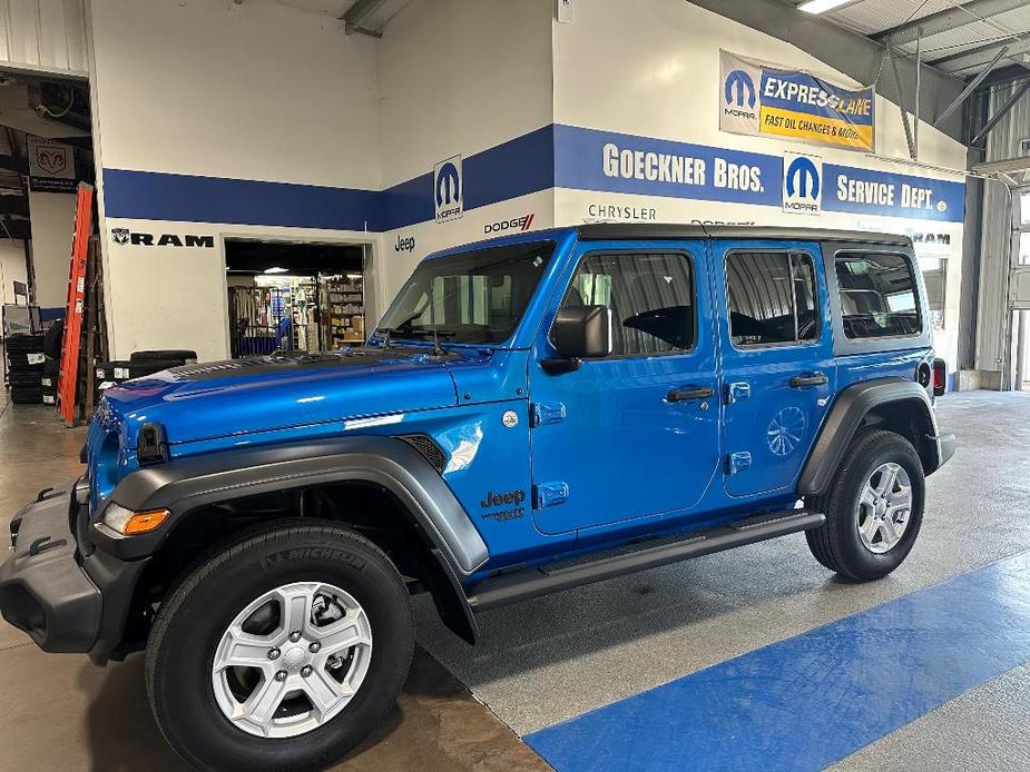 used 2021 Jeep Wrangler Unlimited car, priced at $32,475