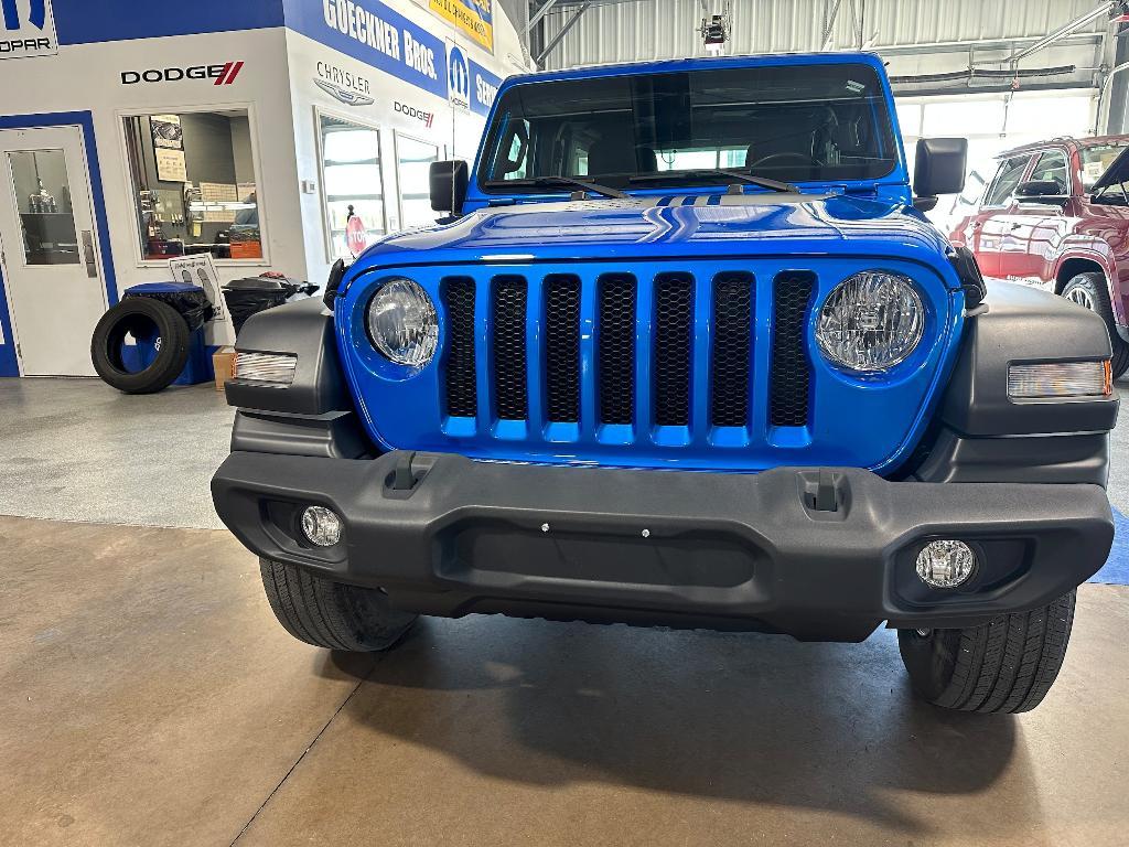 used 2021 Jeep Wrangler Unlimited car, priced at $32,475