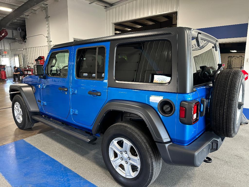 used 2021 Jeep Wrangler Unlimited car, priced at $32,475