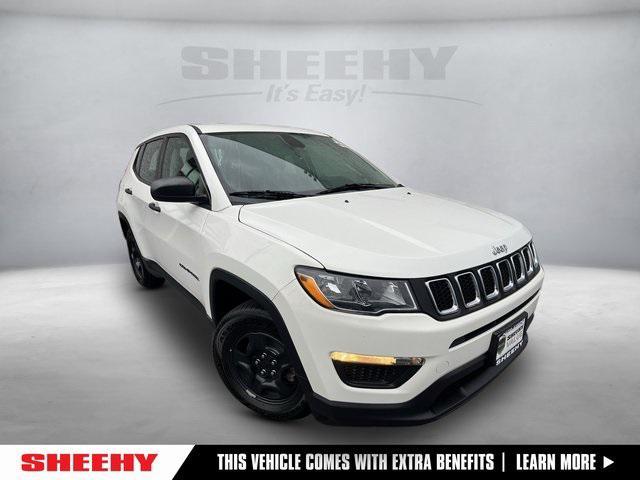 used 2021 Jeep Compass car, priced at $14,552