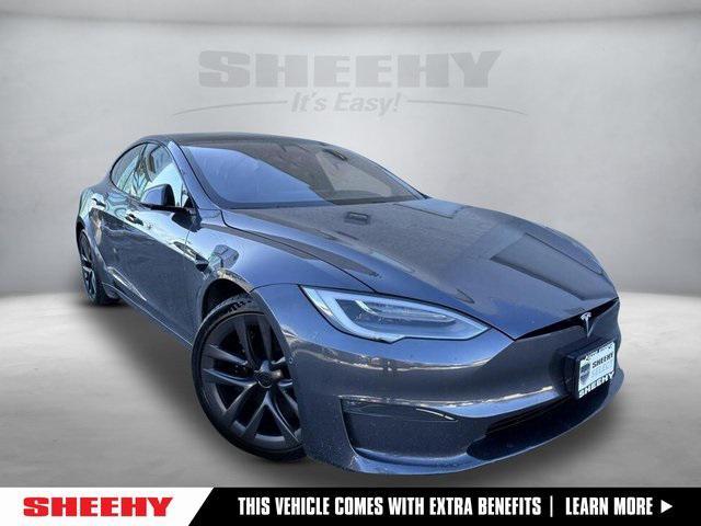 used 2021 Tesla Model S car, priced at $51,999