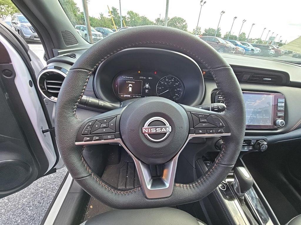 used 2024 Nissan Kicks car, priced at $20,600