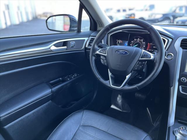 used 2017 Ford Fusion car, priced at $12,491