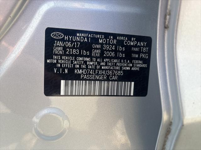 used 2017 Hyundai Elantra car, priced at $10,575