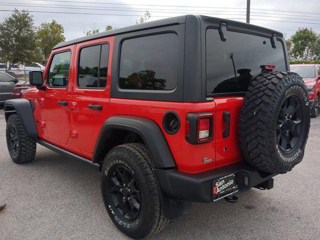 used 2020 Jeep Wrangler Unlimited car, priced at $28,671