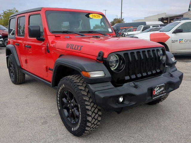 used 2020 Jeep Wrangler Unlimited car, priced at $28,671