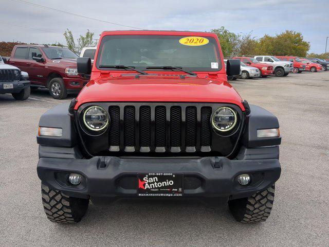 used 2020 Jeep Wrangler Unlimited car, priced at $28,671